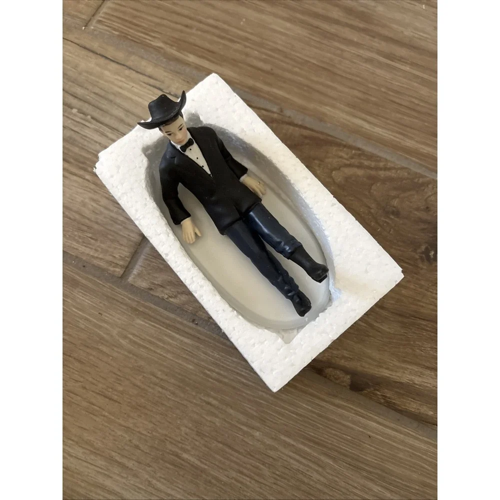 Wedding Cake Topper Western Roping Groom ‎ -Weddingstar